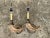 Mid-Century Modern Vintage Brass Twisted Horn Wall Sconces - Pair For Sale - Image 3 of 12