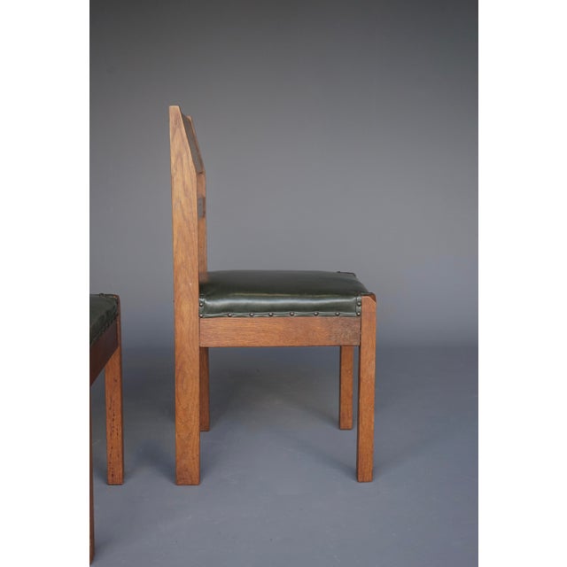 Antique Side Chairs by Piet Klaarhamer, 1917, Set of 2 For Sale - Image 9 of 12