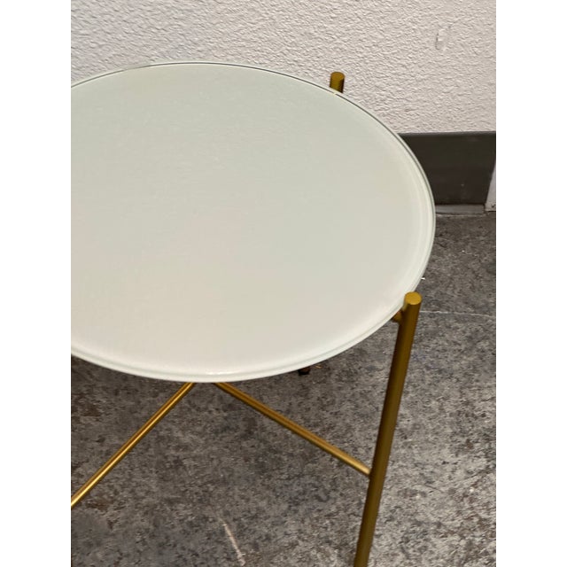 Article Silicus Round Side Table For Sale - Image 10 of 13