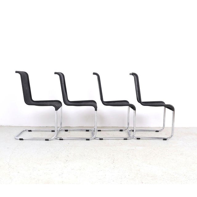 Bauhaus Tecta B20 Cantilever Chairs, 1980s, Set of 4 For Sale - Image 3 of 13