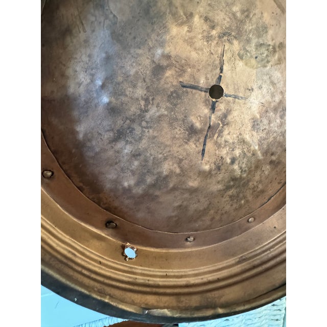 Victorian Mid 19th Century English Copper Large Antique Country House Victorian Era Coal Bin For Sale - Image 3 of 12