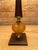 Vintage Fancy Wood and Glass Table Lamp For Sale - Image 10 of 10