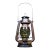 Vintage Rustic Industrial Kerosene Lantern With Green Glass Globe For Sale