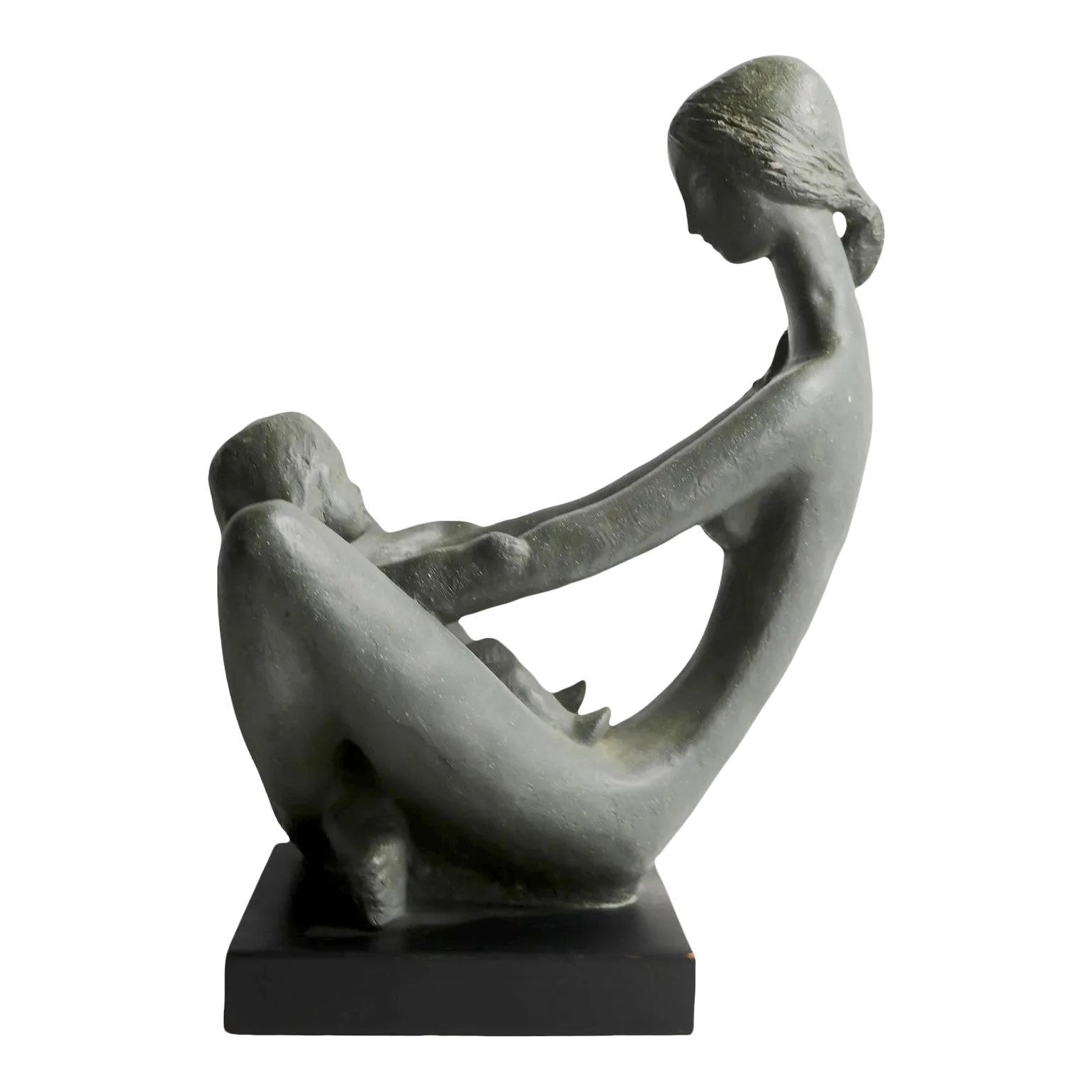 90年代メキシコで購入した男女の石膏像　Austin Sculpture社製 90年代メキシコで購入した男女の石膏像 Austin Sculpture社製