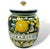 1970s Italian Ceramic Rosmarino Spice Herb Canister Jar Lidded Hand Painted Lemons Euc For Sale - Image 11 of 11