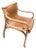 Cristian Valdez Leather Desk Chair For Sale