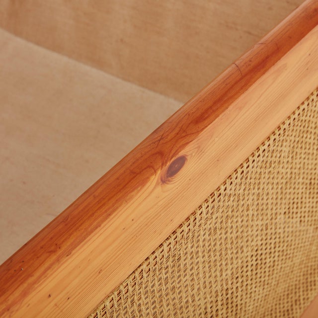 Cane Lounge Chair by Evoluzione, Italy 1970s For Sale - Image 10 of 11