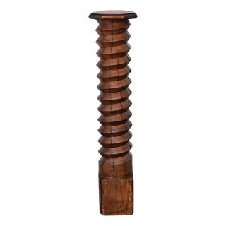 French 18th Century Grape Screw Press / Pedestal For Sale