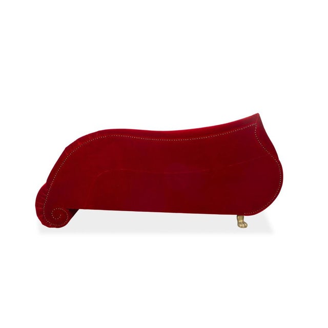 Fabric Gaudi Three-Seater Chaise Longue from Bretz For Sale - Image 10 of 12