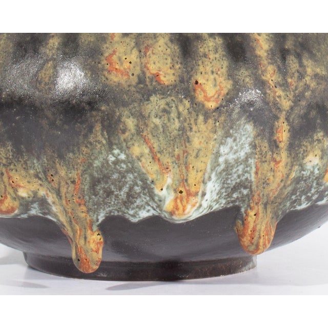 Black Mid 20th Century Kurt Tschorner Ruscha Keramik German Ceramic Pitcher For Sale - Image 8 of 9