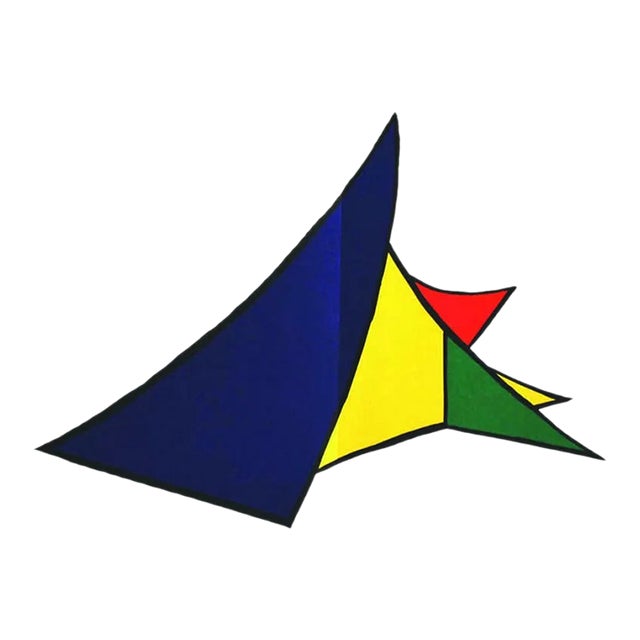 Calder, Original Lithograph DM26141d Derriere Le Miroir 1963 For Sale