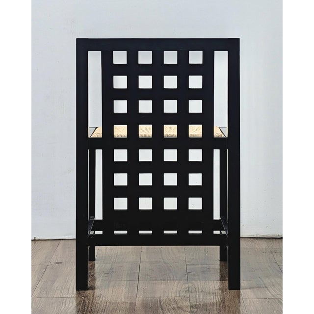 Cassina Charles Rennie Mackintosh Ds3 Side Chairs by Cassina, Set of 2 For Sale - Image 4 of 6