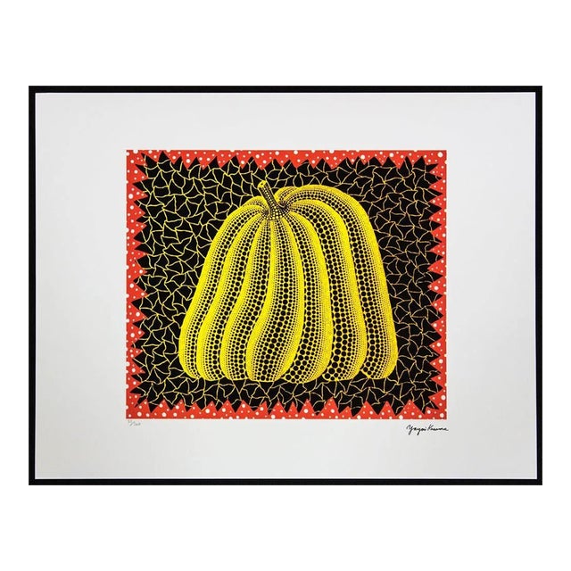 After Yayoi Kusama, Pumpkin, Lithograph, 1990s For Sale