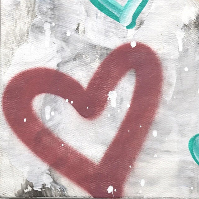 Los Angeles artist Amber Goldhammer paints dramatic abstract compositions in acrylic on canvas featuring energetic...