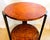Theodore Alexander 1990s Theodore Alexander Art Deco Style Round Wood and Glass Center / End Table For Sale - Image 4 of 9