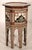 Moroccan Pair of Levantine Mother of Pearl and Bone Inlaid Side Tables For Sale - Image 3 of 10