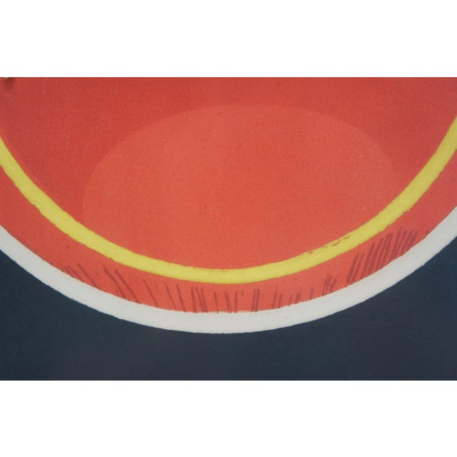 1969 Horst Egon Kalinowski "Sens Contradictoire" Colored Etching 7/100 For Sale - Image 11 of 13