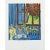 An excellent full-color print of color lithograph "Blue Interior With Two Girls" by Henri Matisse for Verve. This full-...