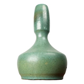Mid-Century Modern Minimalist West German Pottery WGP Vase from Bay Keramik, 1970s For Sale