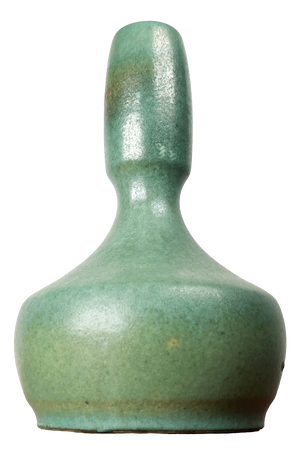 Mid-Century Modern Minimalist West German Pottery WGP Vase from Bay Keramik, 1970s