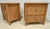 Pair of Henry Link for Lexington Woven Rattan Nightstands With Glass Tops – British Colonial / Palm Beach Style For Sale - Image 9 of 10