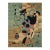 Monumental Wool Wall Tapestry After Joan Miro For Sale