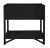 Olympia One-Drawer Nightstand in Black For Sale - Image 4 of 6