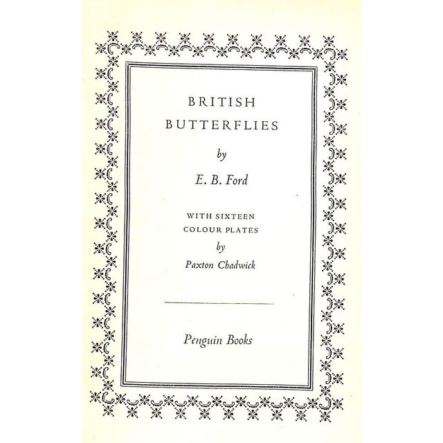 FORD, E.B. [31] pp. w/ 16 plates by Paxton Chadwick Penguin Books 1951 7 1/4" x 5"