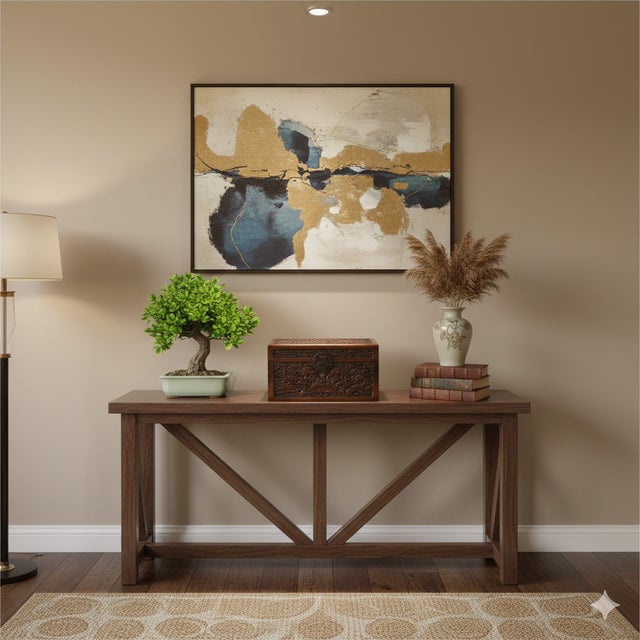 Oriental Dragons Motif Treasure Chest Box Distressed Brown Color Wood For Sale - Image 11 of 12