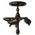 Bronze American Tiffany Studios Bronze Root Leg Three-Light Table Lamp Base For Sale - Image 8 of 13