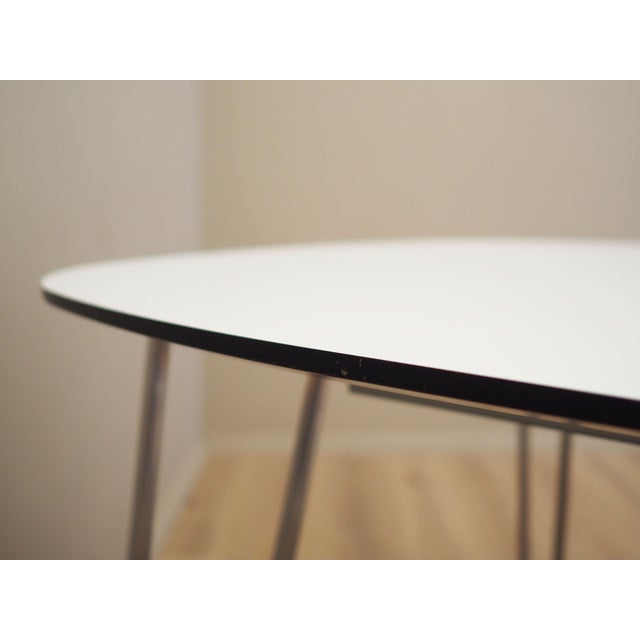 Vintage Italian White Table, 1990s For Sale - Image 13 of 18