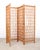 Mid-Century Four-Panel Teak Geometric Screen or Room Divider For Sale - Image 15 of 18