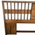 Mid-Century Modern Walnut Veneer King Headboard With Chrome Trim For Sale - Image 12 of 18