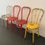 1940s Industrial Painted Steel Café Dining Chairs- Set of 4 For Sale In New York - Image 6 of 9