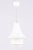 Glass Art Deco Chandelier in Opal Glass, Czech, 1940s For Sale - Image 7 of 7