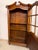 French Late 19th Century Louis XV Style French Oak Bookcase With Glazed Glass Door, Circa 1860 For Sale - Image 3 of 18