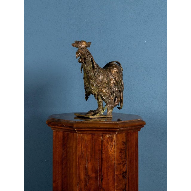 Metal Unknown, Rooster, 1979, Bronze For Sale - Image 7 of 7