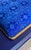 *Custom* Vintage Blue Gossip Bench / Accent Table For Sale In Seattle - Image 6 of 10