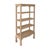 Transitional Matthew Izzo Home Cavalier Ming Style Five Shelf Etagere in Woven Rattan For Sale - Image 3 of 9