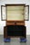 This beautiful antique 18th-century English oak bookcase/sideboard, featuring exquisite original glass, is in good...