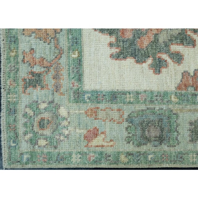 Turkish Turkish Oushak Runner Rug 2'9" x 26'8" #17530 For Sale - Image 3 of 8