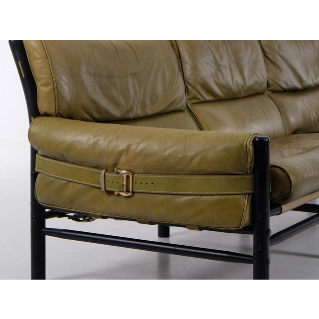 Sofa Kontiki attributed to Arne Norell, Sweden, 1970s For Sale - Image 10 of 14