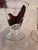 1960s Mid Century Cordial Glasses With Wild Birds a Pair For Sale - Image 5 of 5