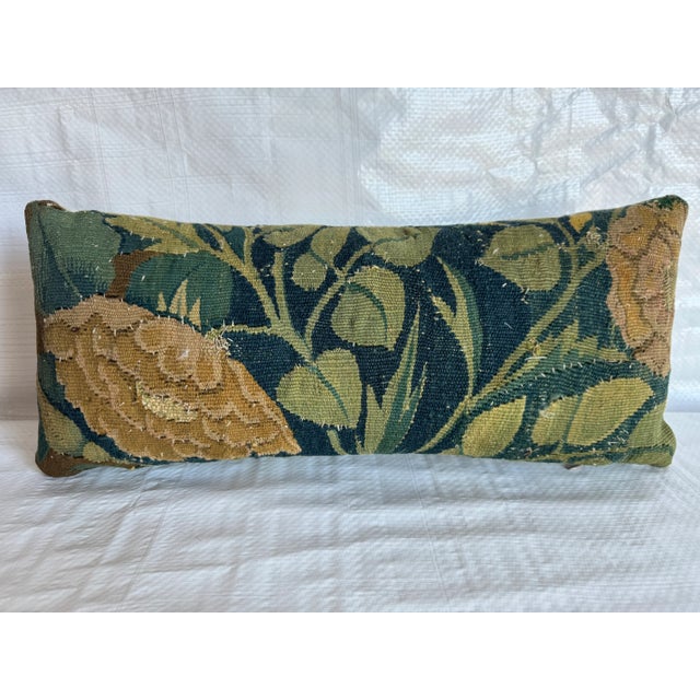 Classic Charm: Brussels 16th Century Pillow - 19"x8". Embrace historical elegance with this compact accent, showcasing...