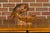 Mid 20th Century Italian Midcentury Carved Wooden Bowl with Crane and Leaf Motifs For Sale - Image 5 of 12