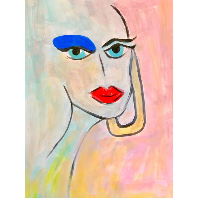 Tony Marine Contemporary Portrait Painting For Sale