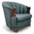 Wood Art Deco Carved Ornate Channel Back Curved Sofa, Lounge Chair and Ottoman for Reupholstery - Set of 3 For Sale - Image 7 of 12