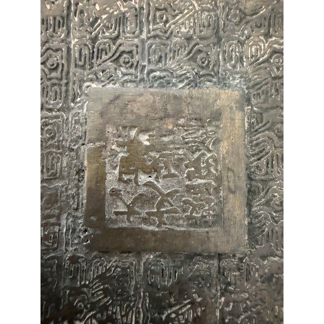 Signed Koi Bronze Large Rectangular Jardiniere For Sale - Image 9 of 11