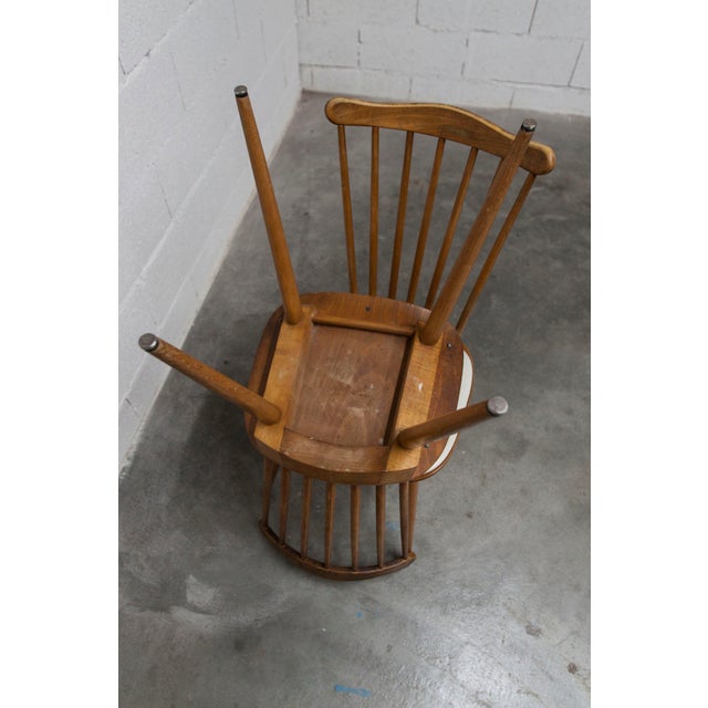 Menuet Chairs with White Vinyl Seats from Baumann, 1960s, Set of 2 For Sale - Image 10 of 18