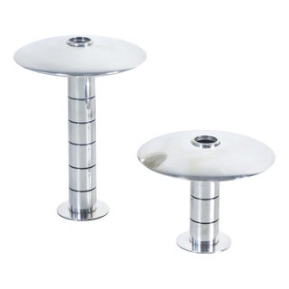 Candlesticks by Lino Sabattini, Set of 2 For Sale